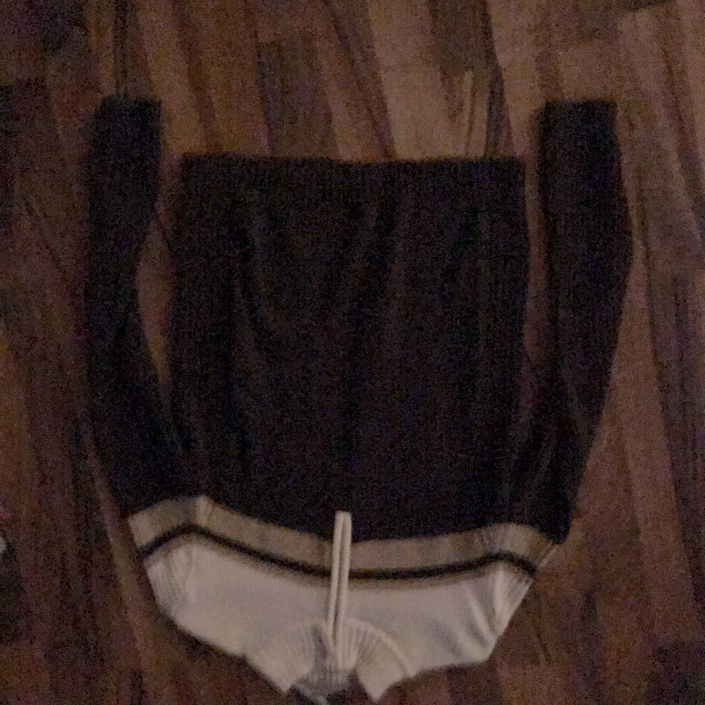 Long sleeved a half zip sweater